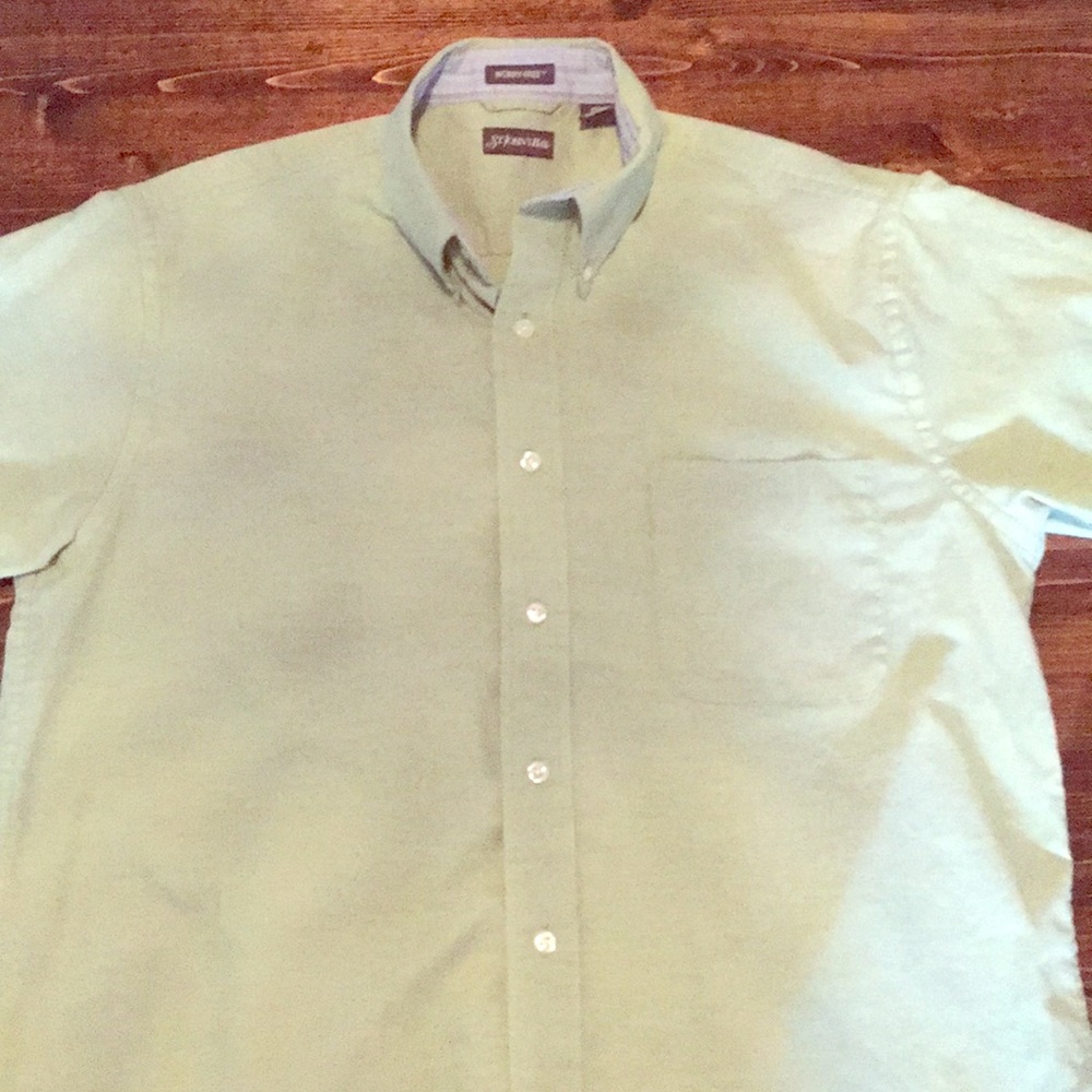 Men’s St Johns Bay Sage Green Button Down